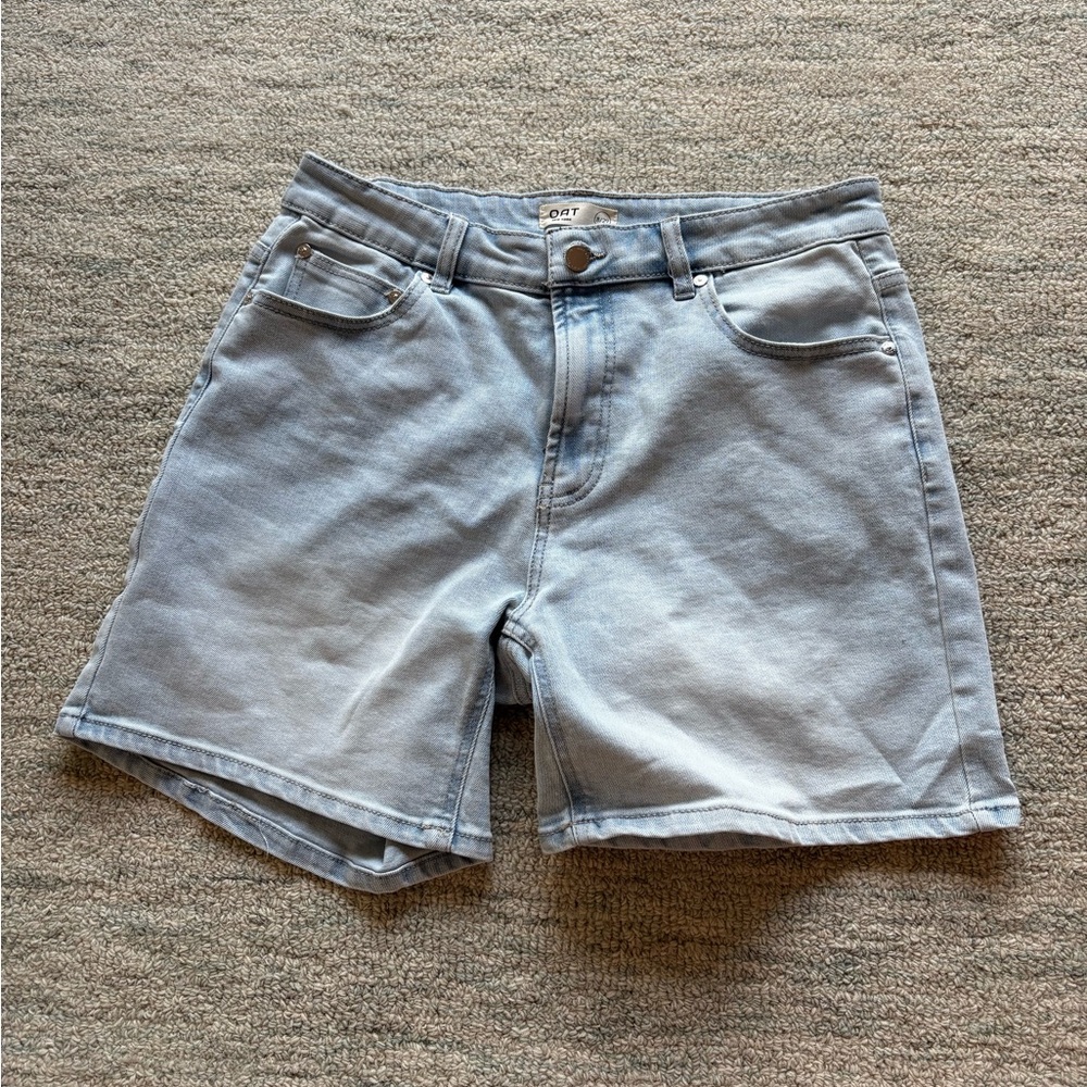 Oat New York Light Blue Jean Shorts